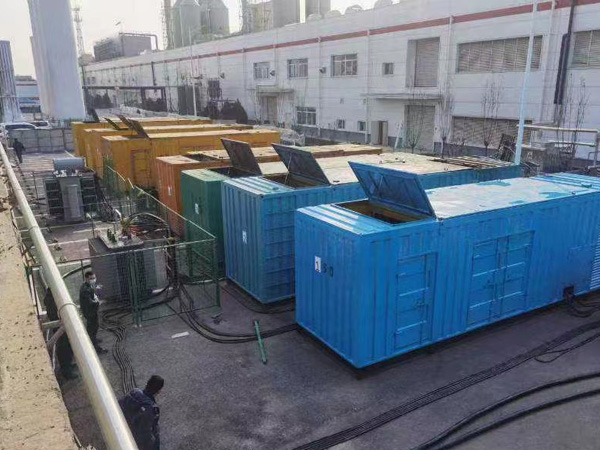 密云柴油发电机出租案例展示